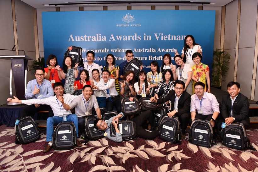 25 tân học viên Học bổng Chính phủ Australia chuẩn bị lên đường   