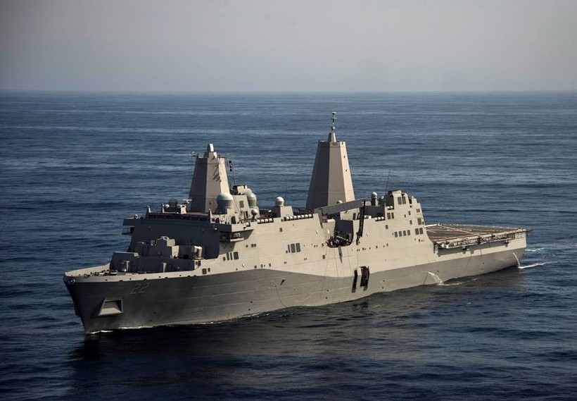 Tàu USS San Diego cập Cảng Quốc tế Cam Ranh