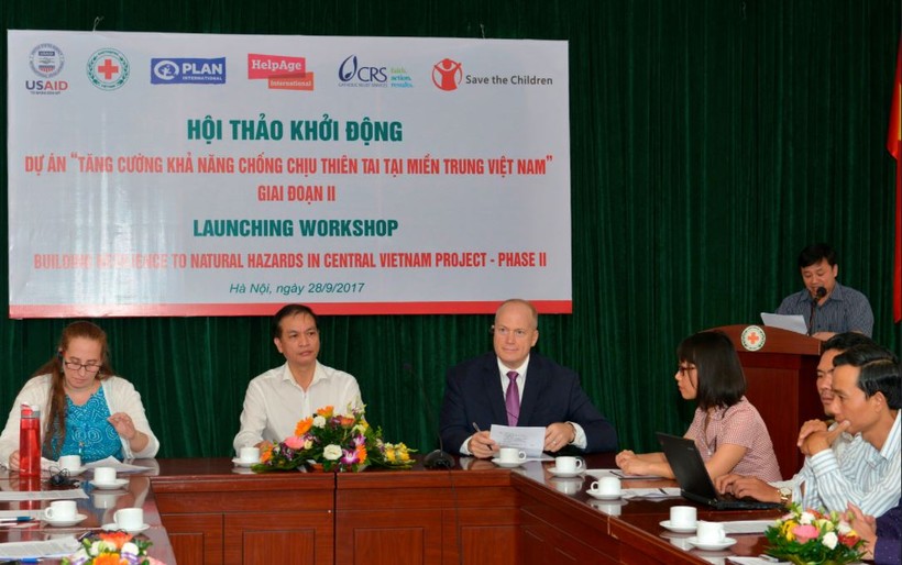Hội thảo khởi động dự án "Tăng cường khả năng chống chịu thiên tai miền Trung Việt Nam" giai đoạn 2