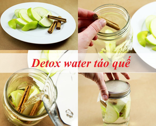 Tự làm 3 loại nước detox giúp da sáng mịn không tì vết