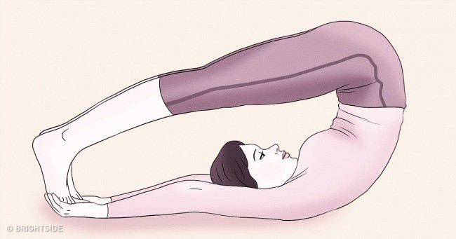 Thích thú với 7 tư thế yoga tuyệt vời “đánh bay” các vấn đề về phổi, đau lưng, đau đầu và chứng mất ngủ