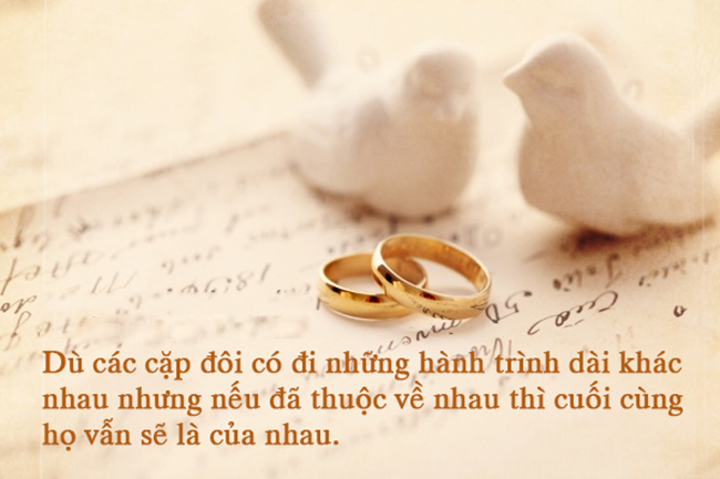 Giá trị của chiếc nhẫn cưới không nằm ở ba bốn cái ‘hột xoàn’