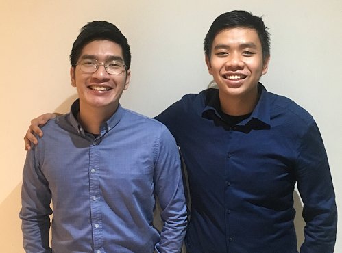 Nguyễn Văn Thuận và Mai Thanh Tùng - đang du học trao đổi tại RMIT Melbourne - xuất sắc giành giải Nhất 