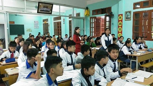 Cô giáo Nguyễn Thị Quyên hiện đang công tác tại Trường THCS Tân Yên (Hàm Yên, Tuyên Quang)