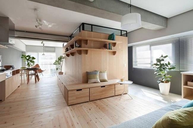 Học người Nhật cách sống “cực” thoải mái trong những căn hộ mini
