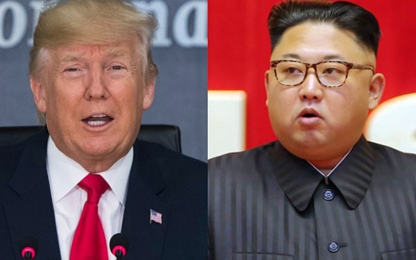 Tổng thống Mỹ Donald Trump và Nhà lãnh đạo Triều Tiên Kim Jong un. (Ảnh: CNN)