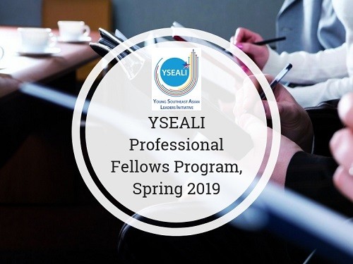 Tìm ứng viên Chương trình học bổng YSEALI mùa thu 2019
