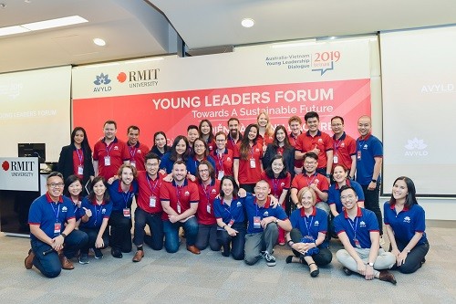 Các đại biểu Diễn đàn Lãnh đạo trẻ Úc - Việt 2019
