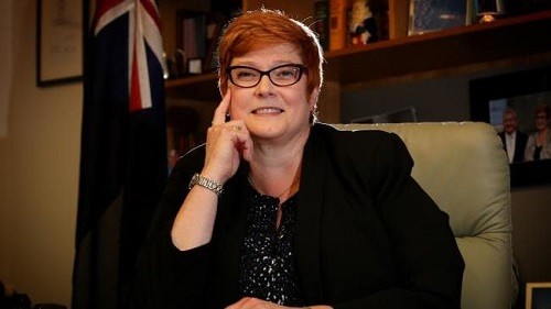 Ngoại trưởng Australia - bà Marise Payne 