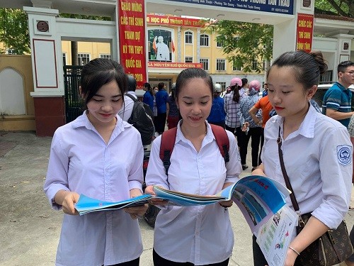 Thí sinh dự thi THPTQG 2019 tại Tuyên Quang