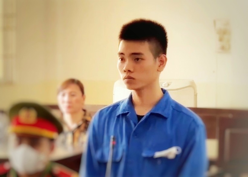 Phạm Hoàng My tại phiên tòa (ảnh: Tiến Tầm) 