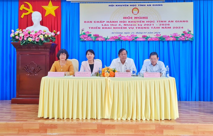 Hội nghị Ban chấp hành Hội Khuyến học tỉnh An Giang lần thứ 4, nhiệm kỳ 2021 - 2026.