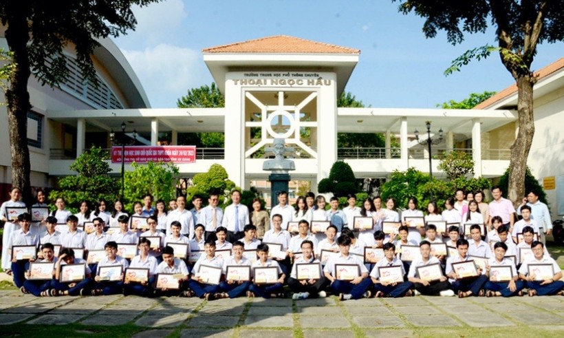Năm học 2023 - 2024, An Giang có 33 học sinh đạt giải kỳ thi chọn HSG quốc gia.