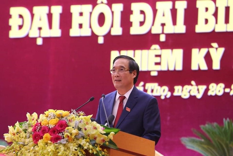 Ông Bùi Minh Châu, Bí thư Tỉnh ủy Phú Thọ khóa XIX, nhiệm kỳ 2020-2025 
