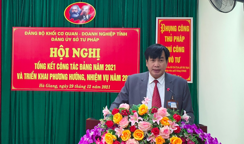 Ông Trần Hải Dương - Phó Giám đốc Sở Tư pháp tỉnh Hà Giang (Ảnh: Sở Tư pháp tỉnh Hà Giang).