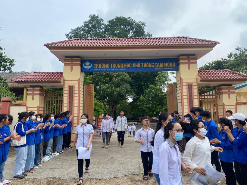 Trường THPT Tam Nông, huyện Tam Nông (Phú Thọ) được tuyển bổ sung 5 chỉ tiêu vào lớp 10