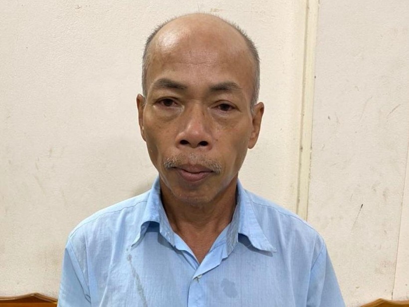 Đối tượng Phạm Văn Dũng bị bắt sau gần 30 năm trốn truy nã. Ảnh: Công an huyện Chiêm Hóa.