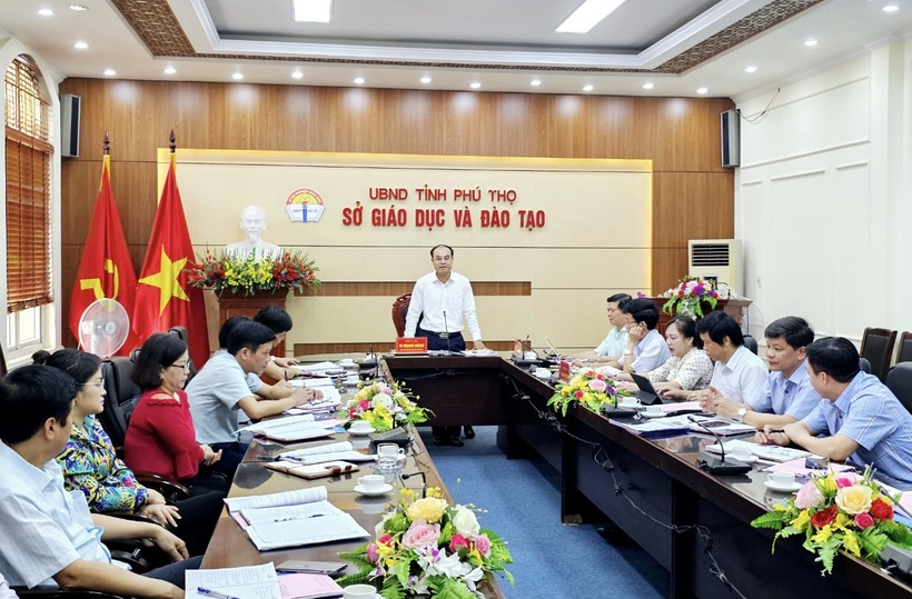 Ban Tuyên giáo Tỉnh ủy Phú Thọ đã có buổi kiểm tra kết quả 10 năm thực hiện Nghị quyết 29-NQ/TW tại Sở GD&ĐT. 