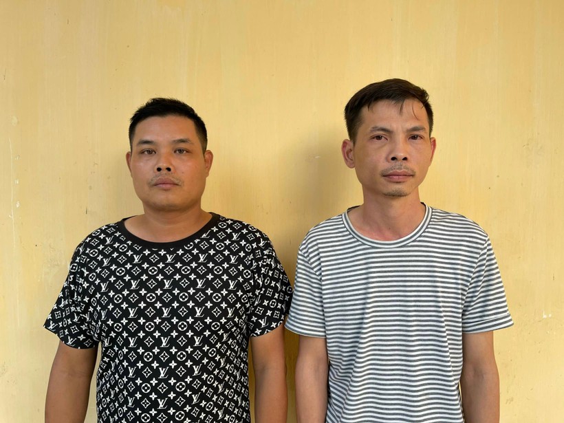 Hải và Tâm bị Cơ quan Công an khởi tố. Ảnh: Công an tỉnh Tuyên Quang