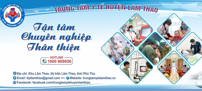 Trung tâm Y tế huyện Lâm Thao luôn hướng tới sự hài lòng của người bệnh.