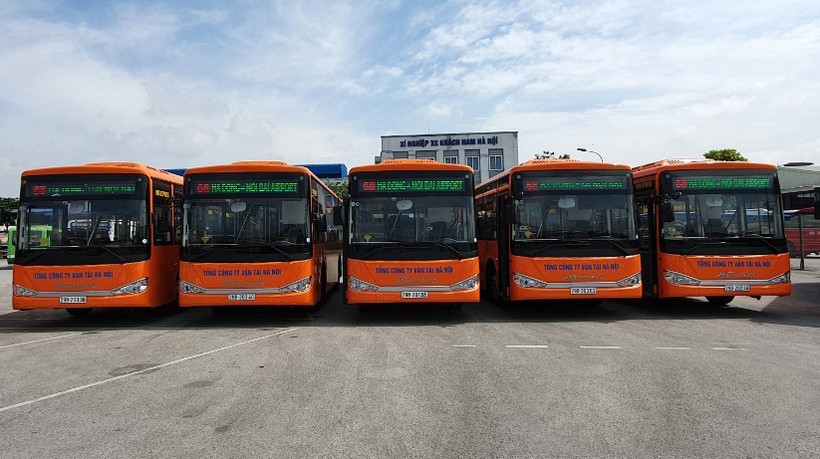 Hà Nội: Thêm tuyến buýt chất lượng cao từ Hà Đông đi Sân bay Nội Bài