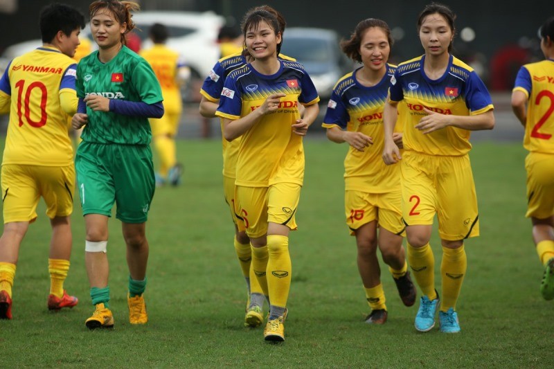 ĐT bóng đá nữ Việt Nam đang rất tự tin vào khả năng vô địch Giải ĐNÁ 2019.