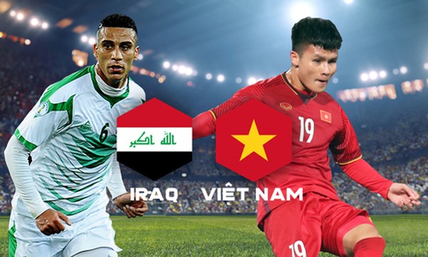 Xác định thời điểm ĐT Việt Nam đá giao hữu với ĐT Iraq