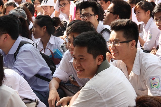 HS Hà Nội trước kỳ thi tốt nghiệp THPT (ảnh minh họa)