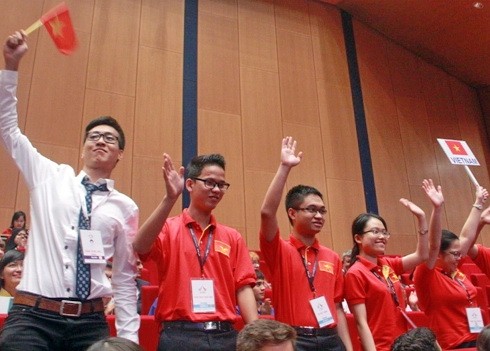 Đoàn Việt Nam khí thế bước vào cuộc thi Olympic Hóa học quốc tế
