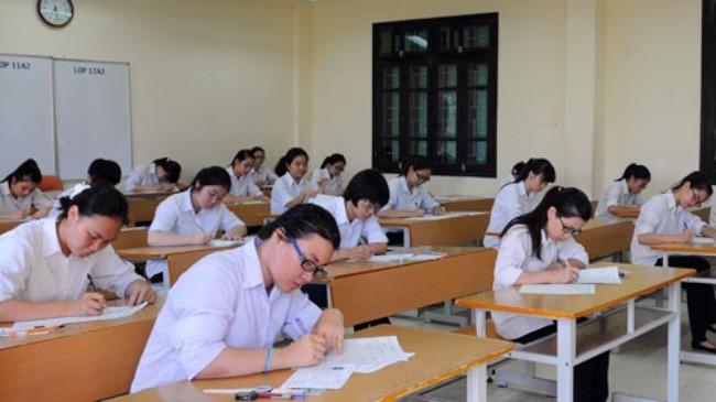 Khảo sát chất lượng học sinh 12 theo dạng thức bài thi THPT quốc gia