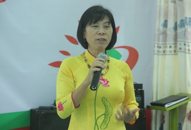 TS Nguyễn Thị Thành phát biểu tại hội thảo