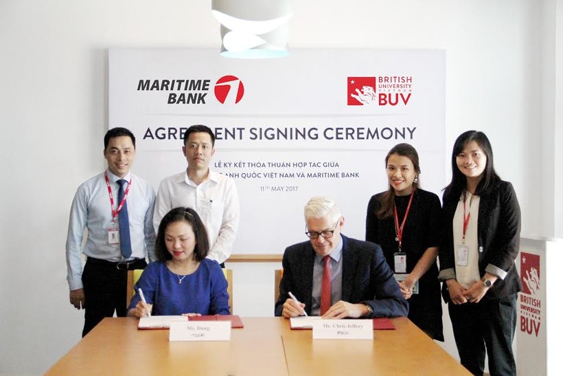 Maritime Bank và Đại học Anh quốc Việt Nam ký kết thỏa thuận hợp tác