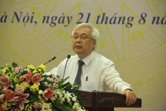 Ông Phan Thanh Bình phát biểu tại hội nghị