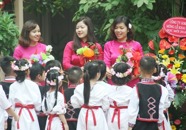 Khai giảng năm học mới tại Trường mầm non CLC Việt Bun (Hai Bà Trưng, Hà Nội)