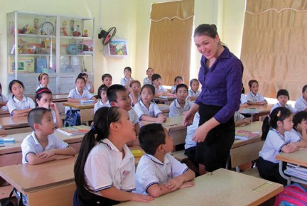 Hải Dương tiếp tục thí điểm dạy học tiếng Anh với giáo viên nước ngoài