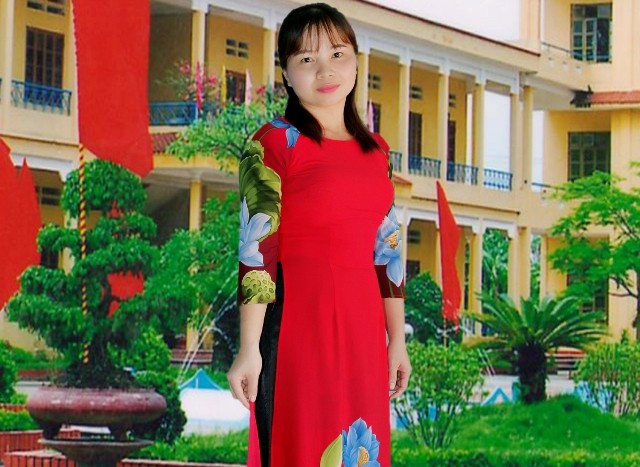 Cô giáo Tạ Thị Sơn Minh Thu 