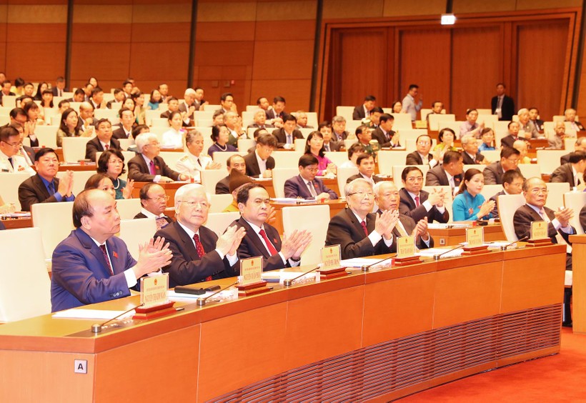 Các đại biểu dự kỳ họp thứ 6, Quốc hội khóa XIV