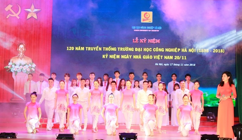 Trường ĐH Công nghiệp Hà Nội kỷ niệm 120 năm truyền thống nhà trường (1898 - 2018) 