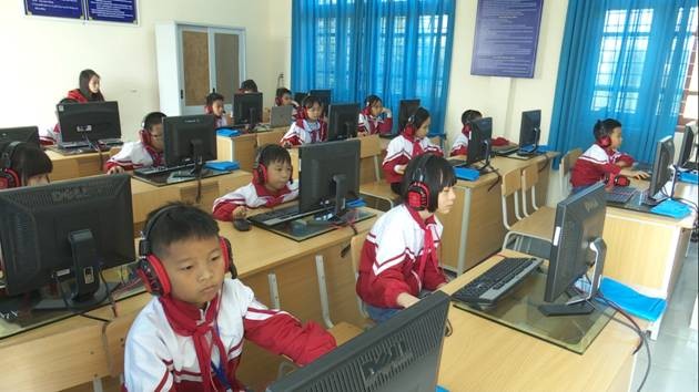 Học sinh trường Tiểu học Hòa Mạc – Duy Tiên – Hà Nam