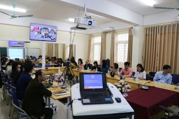 Trường ĐHSP Hà Nội tổ chức bồi dưỡng trực tuyến về Chương trình giáo dục phổ thông mới.