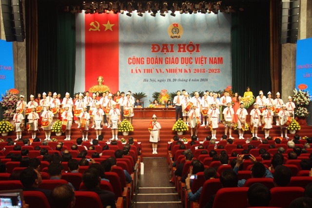 Khai mạc Đại hội Công đoàn Giáo dục Việt Nam lần thứ XV, nhiệm kỳ 2018 – 2023
