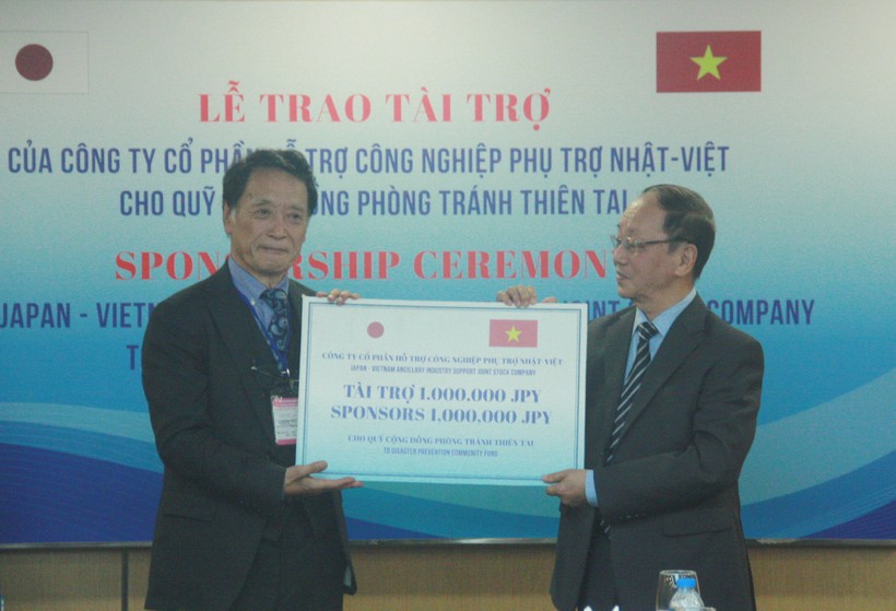 Doanh nghiệp Nhật Bản hỗ trợ 1 triêu Yên giúp Việt Nam phòng tránh thiên tai