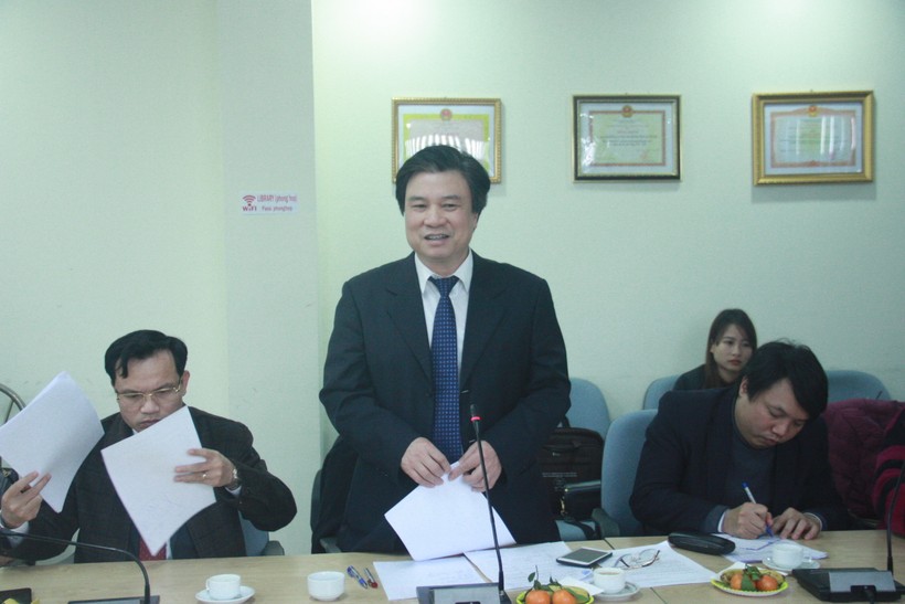 Thứ trưởng Bộ GD&ĐT Nguyễn Hữu Độ phát biểu tiếp thu các ý kiến góp ý