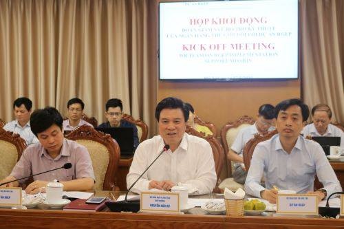 Thứ trưởng Bộ GD&ĐT Nguyễn Hữu Độ phát biểu tại buổi làm việc