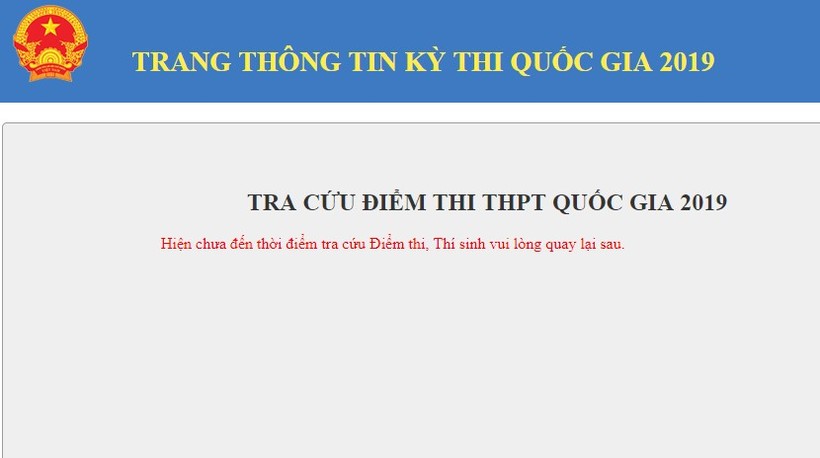 Thái Bình thông tin về công bố điểm thi THPT quốc gia 2019