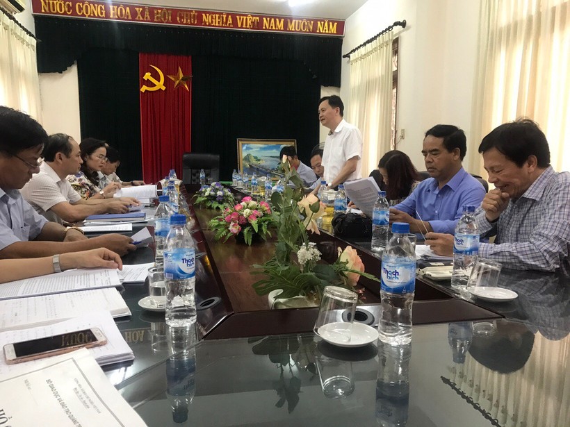 Đoàn công tác của Bộ GD&ĐT kiểm tra công tác  sắp xếp, tổ chức lại các cơ sở giáo dục tại tỉnh Quảng Trị