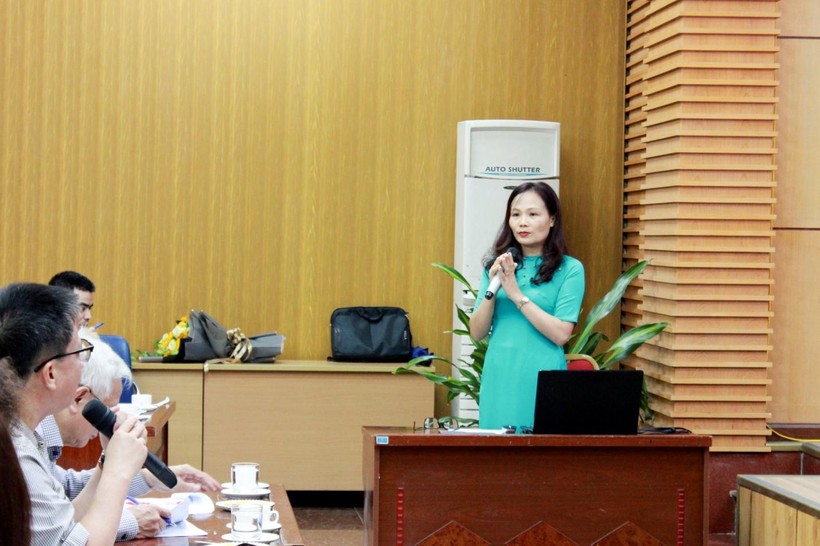 Cô giáo Đỗ Thị Thủy, trường PTCS Nguyễn Đình Chiểu.