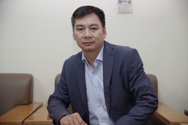 Nhà báo Đồng Mạnh Hùng - Trưởng ban Thời sự Đài Tiếng nói Việt Nam.