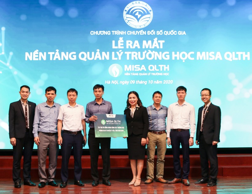 Ra mắt Nền tảng Quản lý trường học MISA QLTH” do Công ty Cổ phần MISA phát triển.