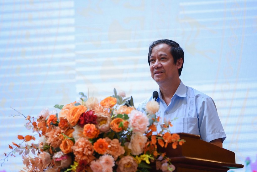 Bộ trưởng Nguyễn Kim Sơn chia sẻ chương trình hành động của người ứng cử nếu trở thành Đại biểu Quốc hội khóa XV. 